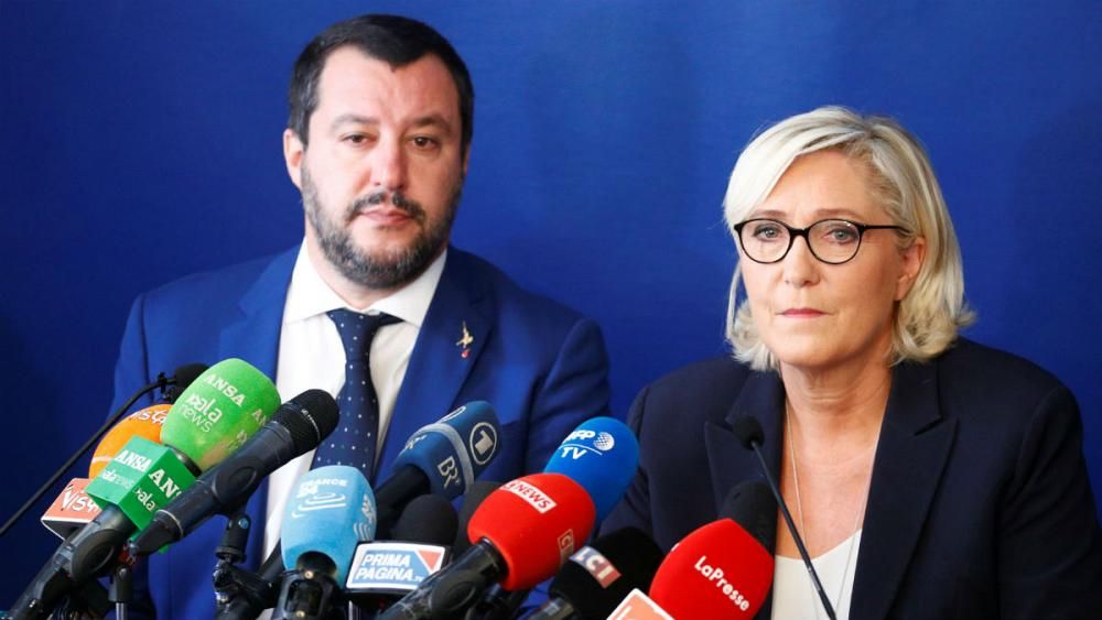 salvini le pen Економічні новини