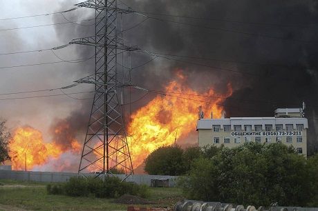 moscow plant fire 3 Економічні новини