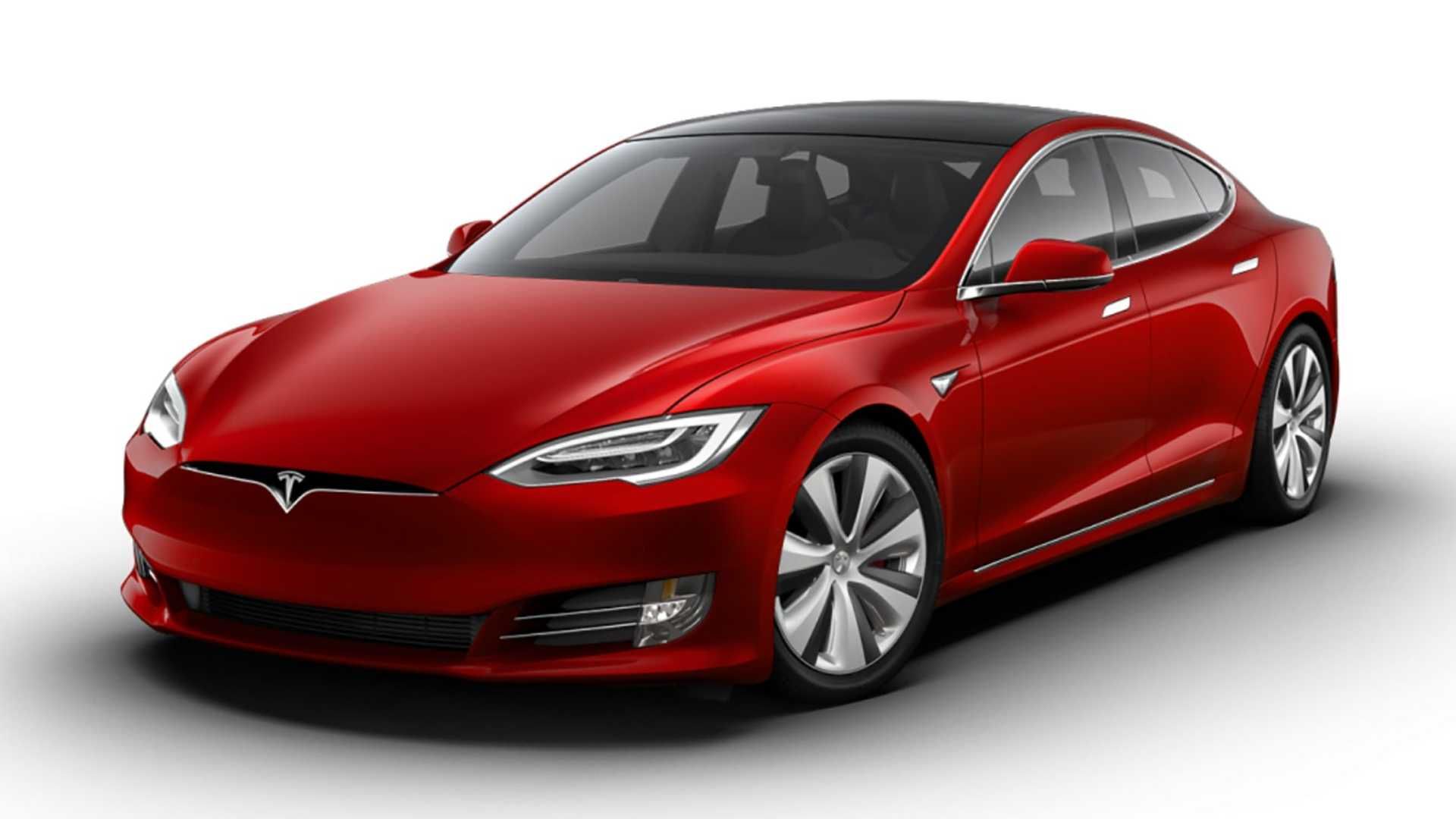 tesla model s plaid in red Економічні новини