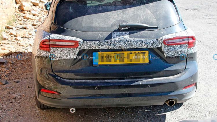 ford focus facelift spy photo rear Економічні новини - головні новини України та світу