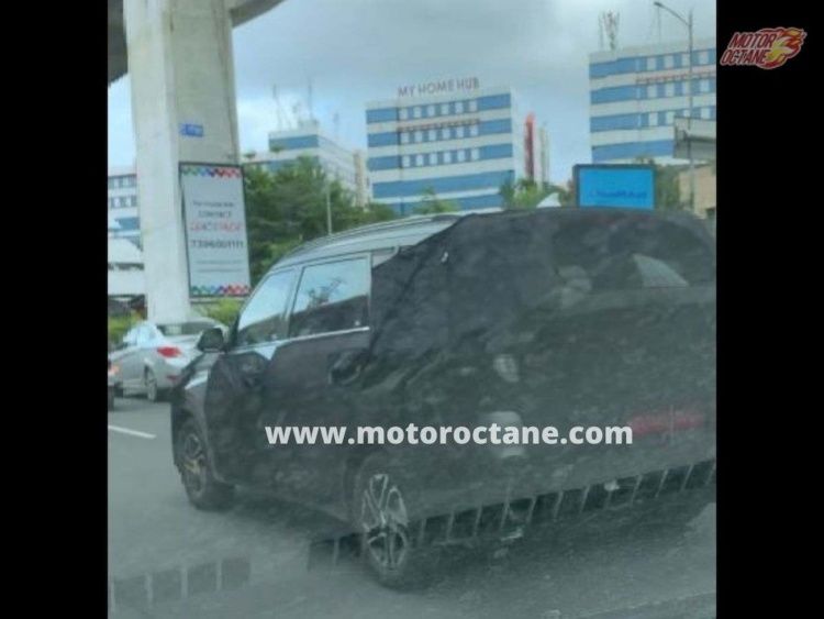 kia sonet 7 seater spied india rear Економічні новини - головні новини України та світу