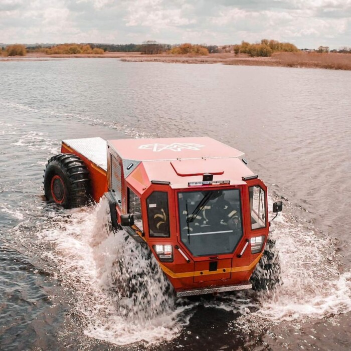 Український всюдихід Sherp випробували на Північному полюсі (ФОТО)