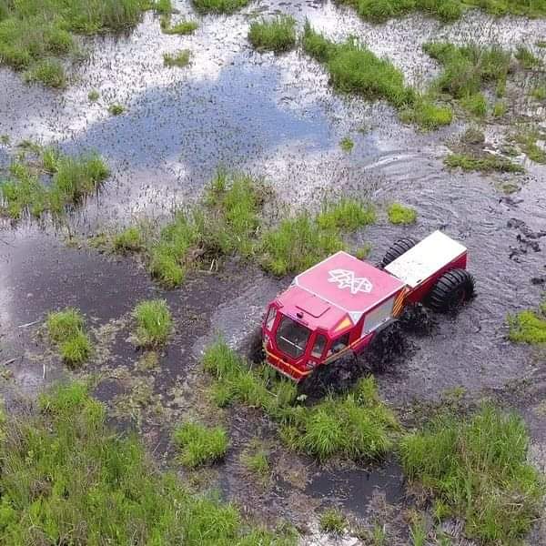 Український всюдихід Sherp випробували на Північному полюсі (ФОТО)