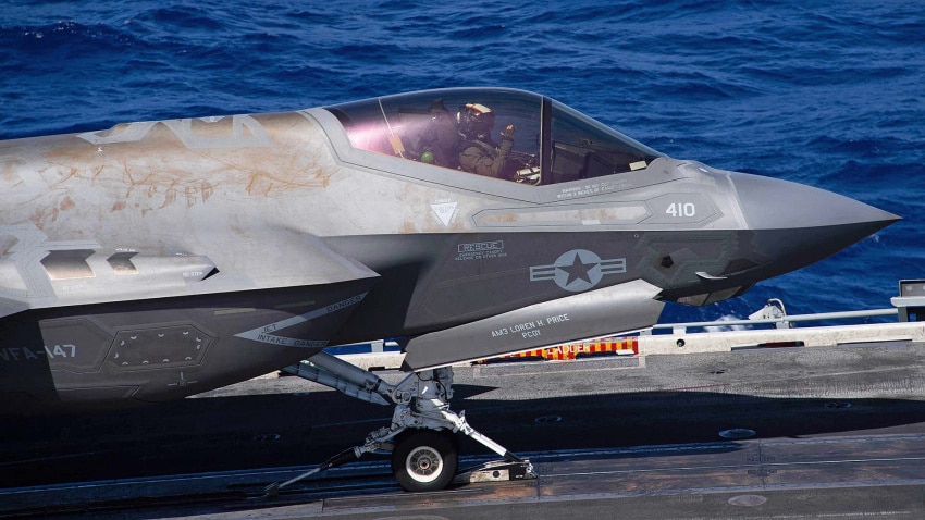 image the f 35cs radar absorbent skin is looking pretty rough after months at sea 164349803095175 Економічні новини