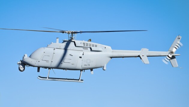 mq 8c fire scout flying over webster field annex Економічні новини