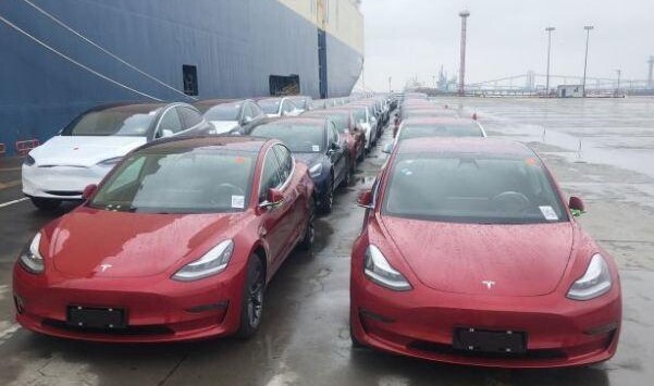 tesla model 3s shanghai port 0 Економічні новини