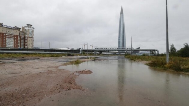 gazprom skyscrapper st petersbur Економічні новини