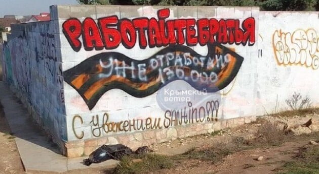 graffiti sevastopol mys fiolent Економічні новини