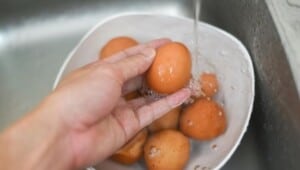 wash eggs hand washing eggs bowl Економічні новини - головні новини України та світу