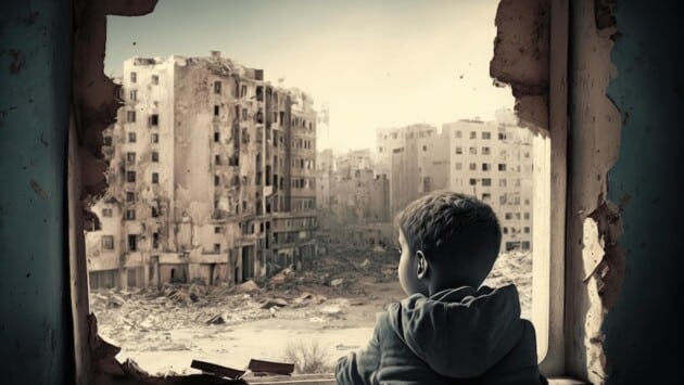 20230525120158 fpdl.in a child lonely in the destroyed city after the war generated ai 828075 169 large Економічні новини