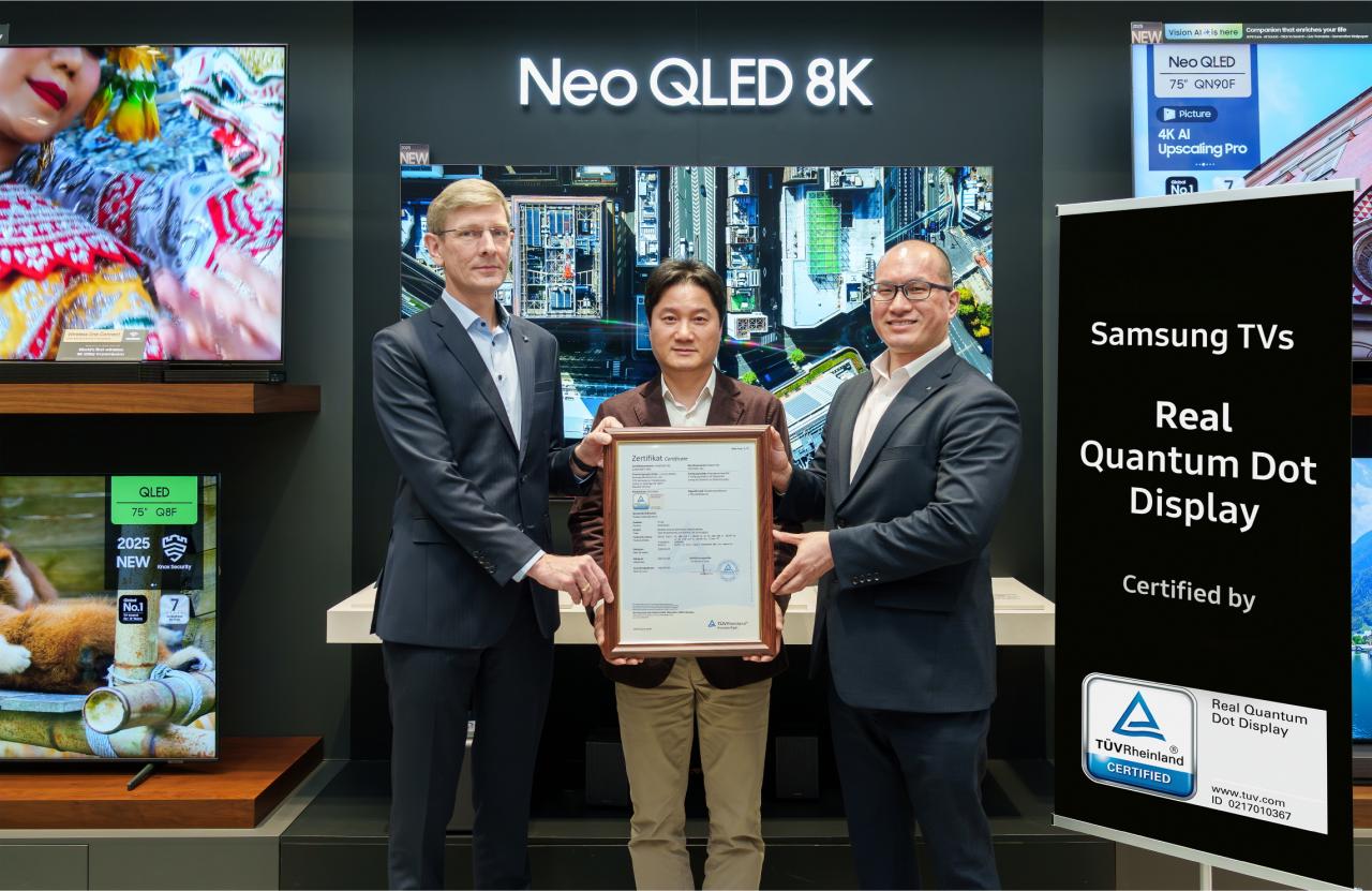 samsung tvs and displays qled tvs samsung quantum dots technology certification from tuv rheinland dl1 1 Економічні новини - головні новини України та світу